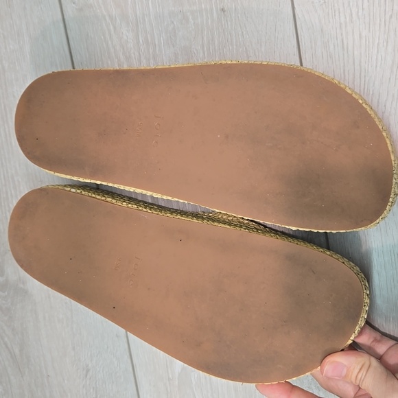 Joie Women Boho Hobo Espadrille Platform Woven Design Sandals Shoes Sz 9.5M - Picture 11 of 12